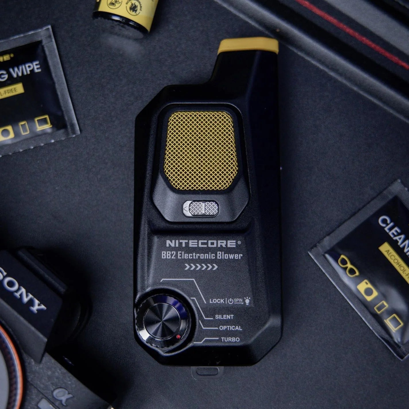 NITECORE BB2 with Multipurpose Cleaning Kit - Electronic Dust Blower (80km/h)