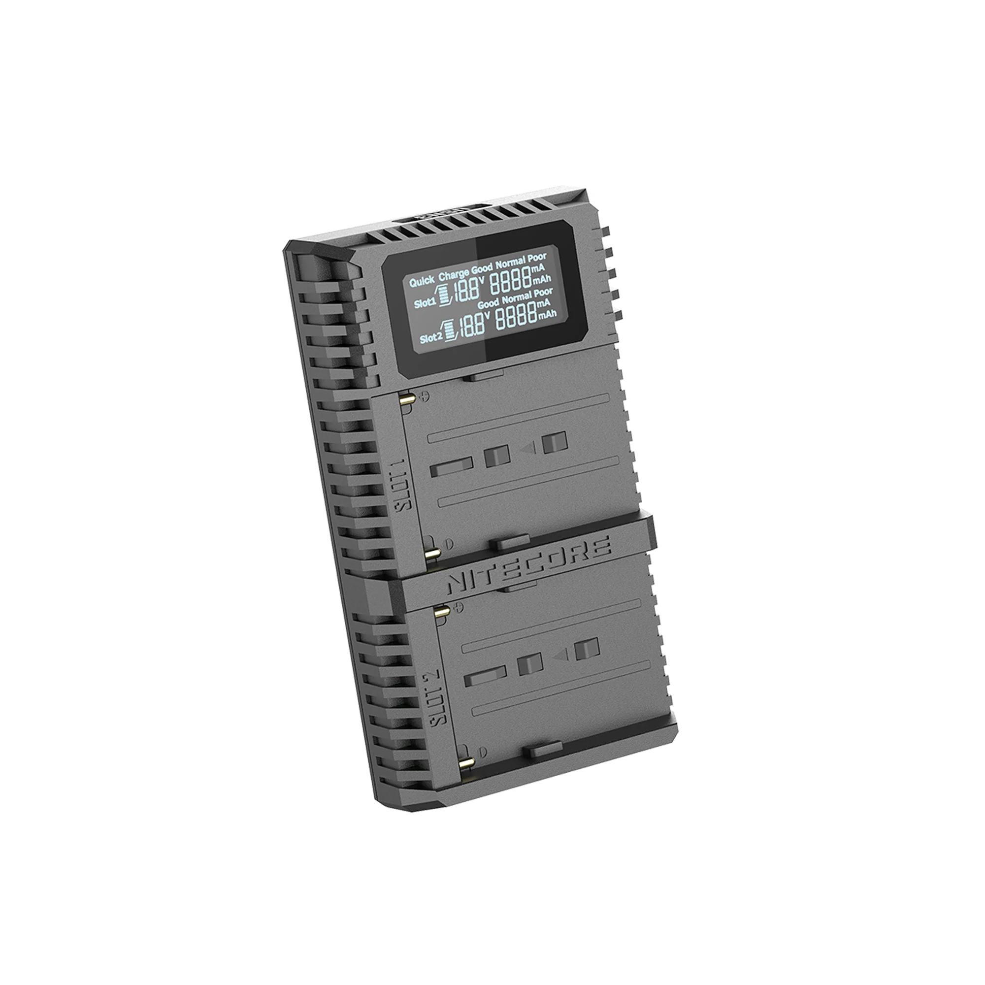 NITECORE USN3 PRO (Sony NP-F Series) Dual-Slot Battery Charger