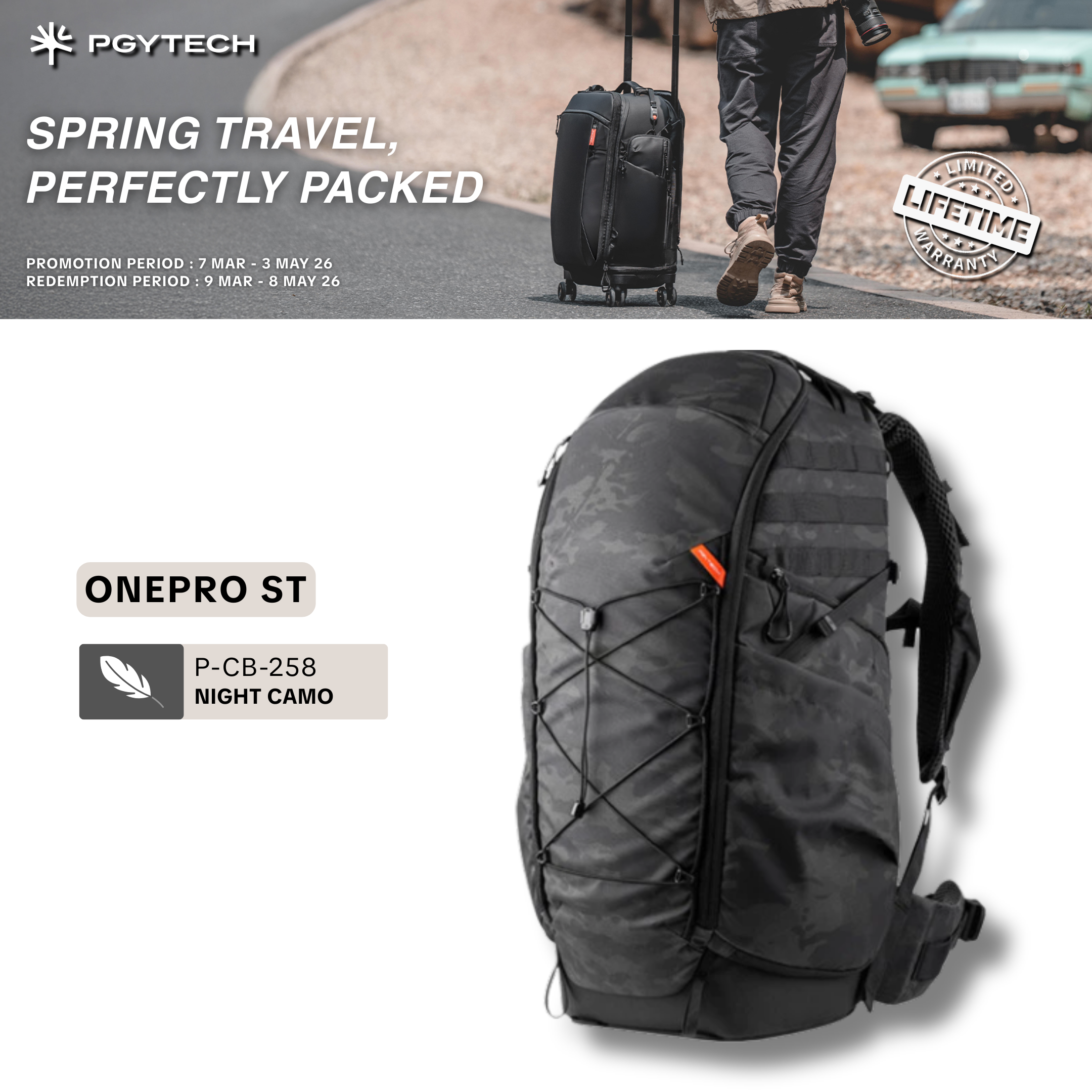 PGYTECH OnePro ST Backpack