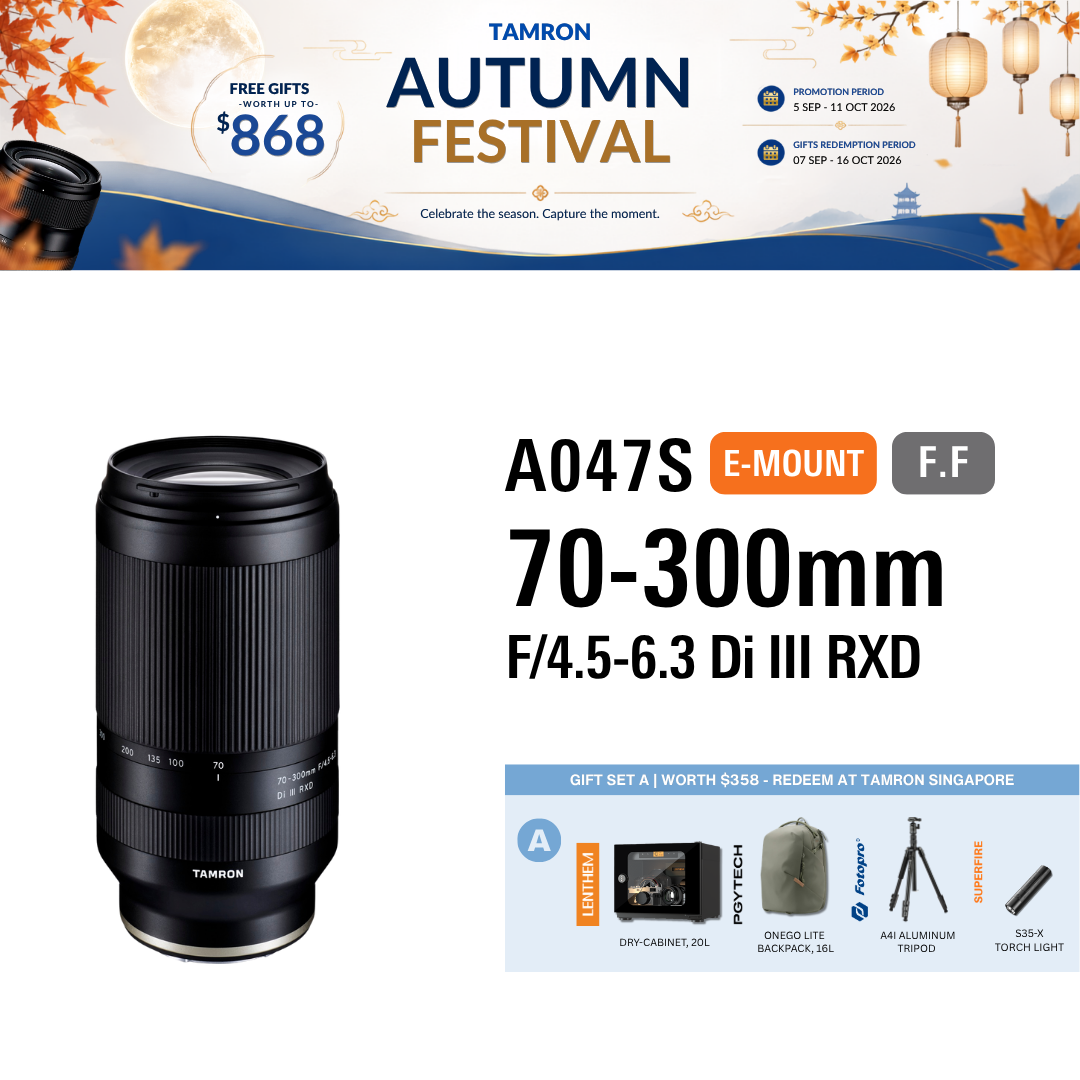 A047S | Tamron 70-300mm F/4.5-6.3 Di III RXD  for SONY E
