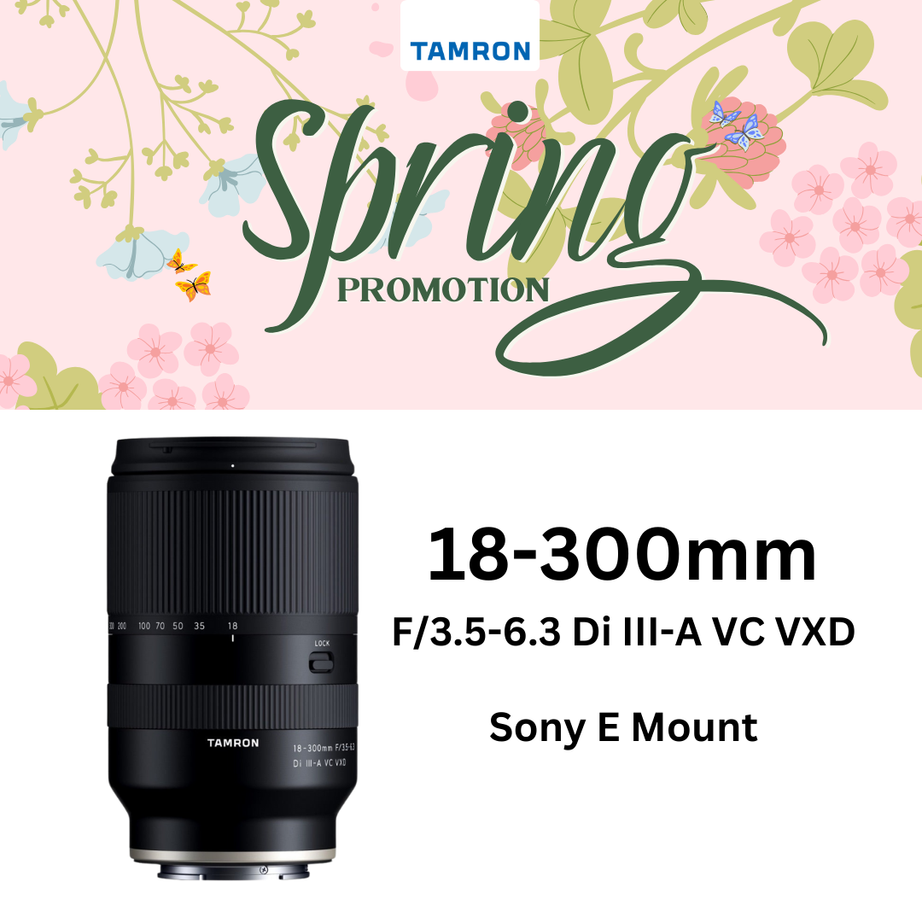 B061S | Tamron 18-300mm F/3.5-6.3 Di III-A VC VXD - (APS-C Mirrorless) for SONY E