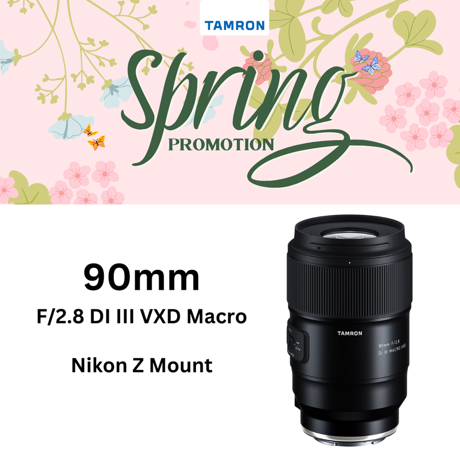 F072Z | Tamron 90mm F/2.8 DI III VXD Macro for Nikon Z