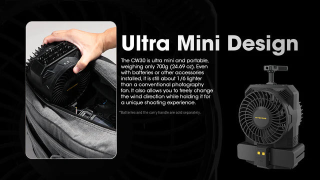 [Clearance Deal] NITECORE CW30 K1 Included Battery dan Handle