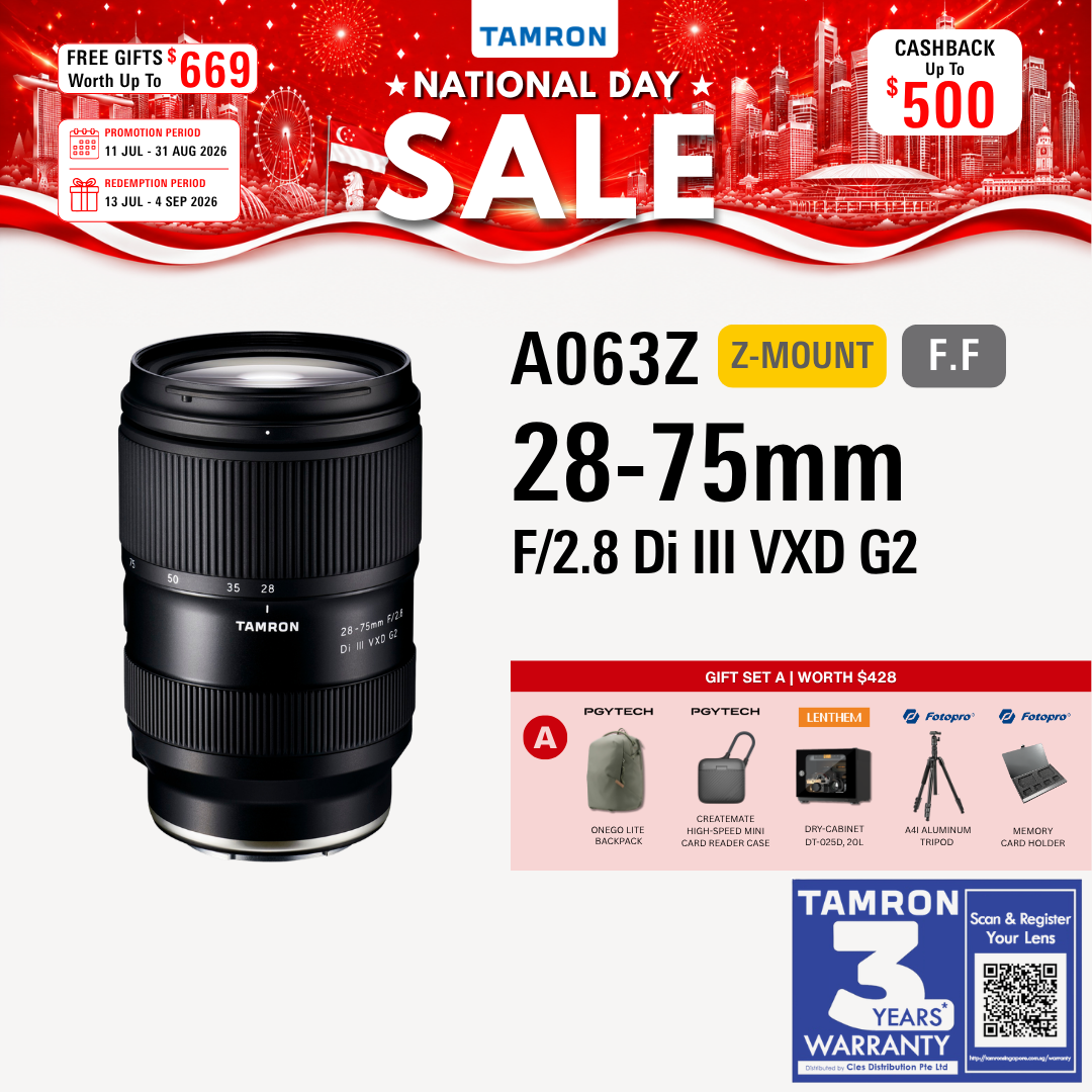 A063Z | Tamron 28-75mm F/2.8 Di III VXD G2 w/hood for Nikon Z