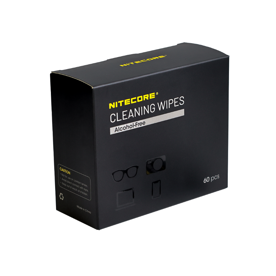 [Clearance Deal] NITECORE Cleaning Wipes (60 pcs / box)