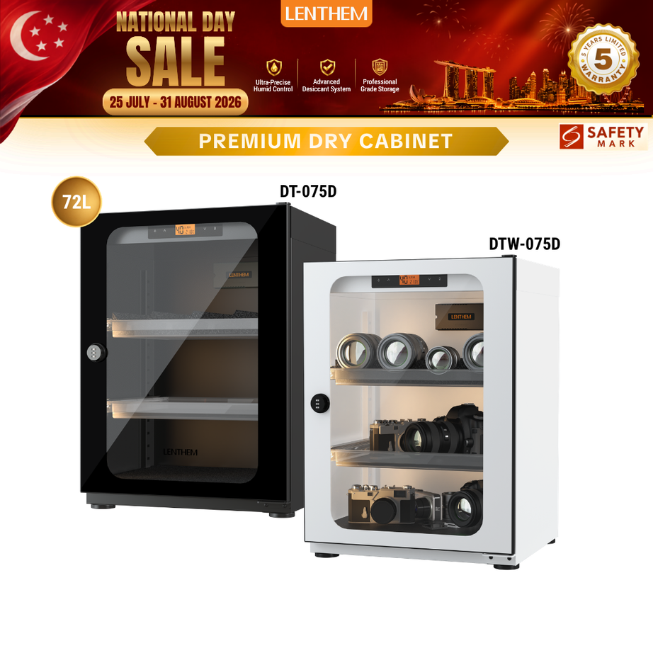 Lenthem 72L Dry Cabinet Box (DT-075D Black/ DTW-075D White)