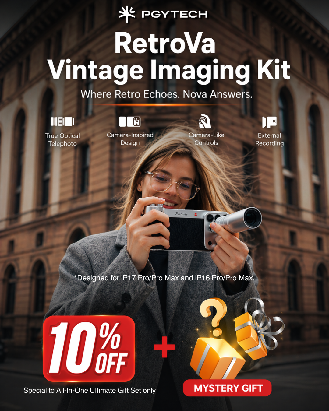 PGYTECH RETROVA VINTAGE IMAGING KIT