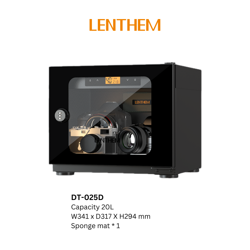 Lenthem 20L Dry Cabinet Box (DT-025D Black/ DTW-025D White)