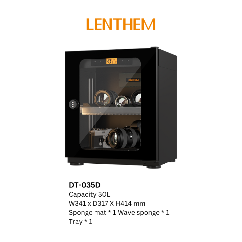 Lenthem 30L Dry Cabinet Box (DT-035D Black/ DTW-035D White)