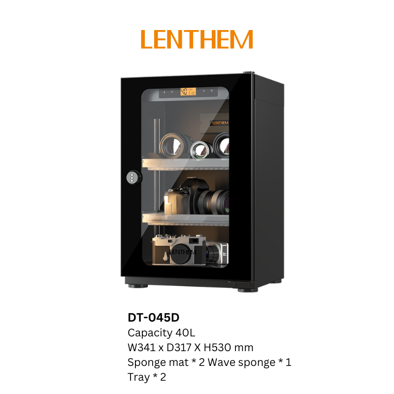 Lenthem 40L Dry Cabinet Box (DT-045D Black/ DTW-045D White)