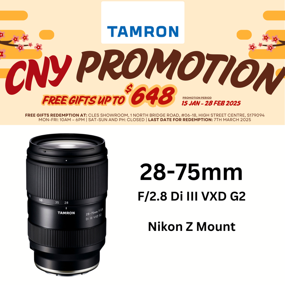 A063Z | Tamron 28-75mm F/2.8 Di III VXD G2 w/hood for Nikon Z