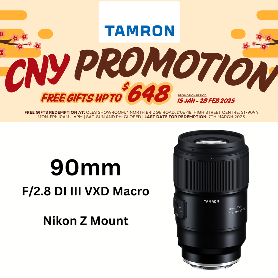 F072Z | Tamron 90mm F/2.8 DI III VXD Macro for Nikon Z