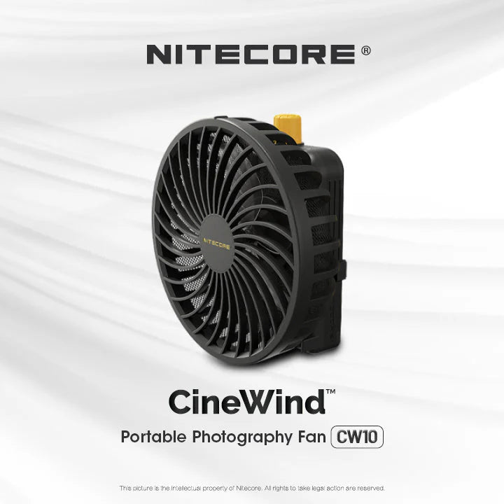 [Clearance Deal] NITECORE CW10 Portable Cordless Wind Hair Blower Fan