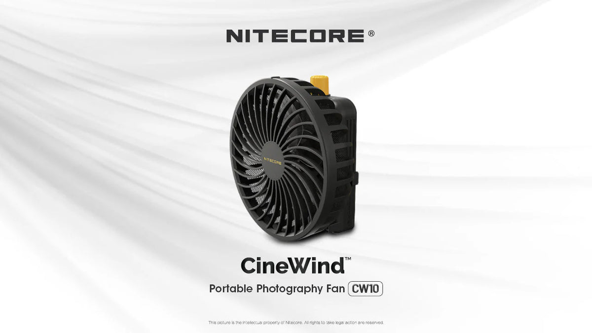 [Clearance Deal] NITECORE CW10 Portable Cordless Wind Hair Blower Fan