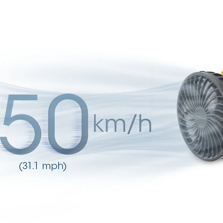 [Clearance Deal] NITECORE CW10 Portable Cordless Wind Hair Blower Fan