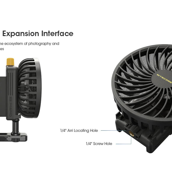 [Clearance Deal] NITECORE CW10 Portable Cordless Wind Hair Blower Fan