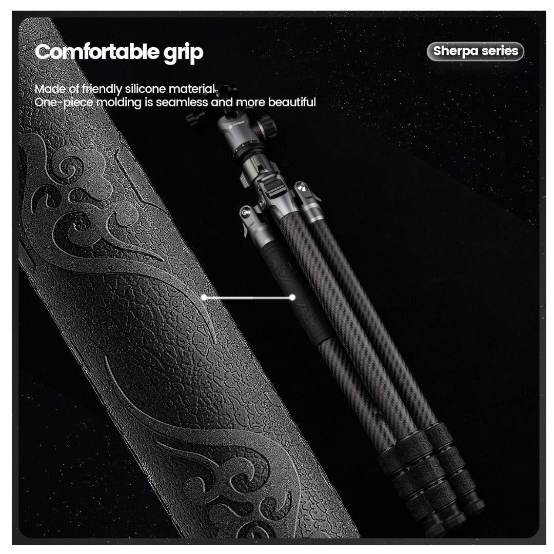 FOTOPRO SHERPA MAX + 62QS Carbon Fiber Tripod (Display Unit)