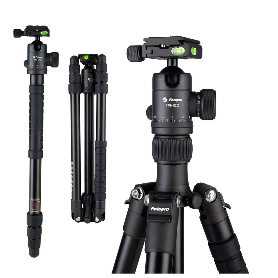FOTOPRO X-GO CHAMELEON+52Q Tripod