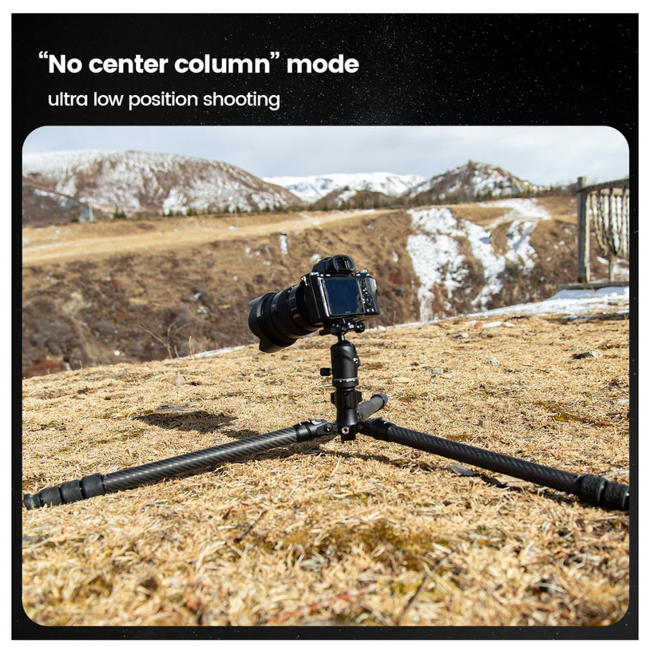 FOTOPRO SHERPA MAX + 62QS Carbon Fiber Tripod (Display Unit)