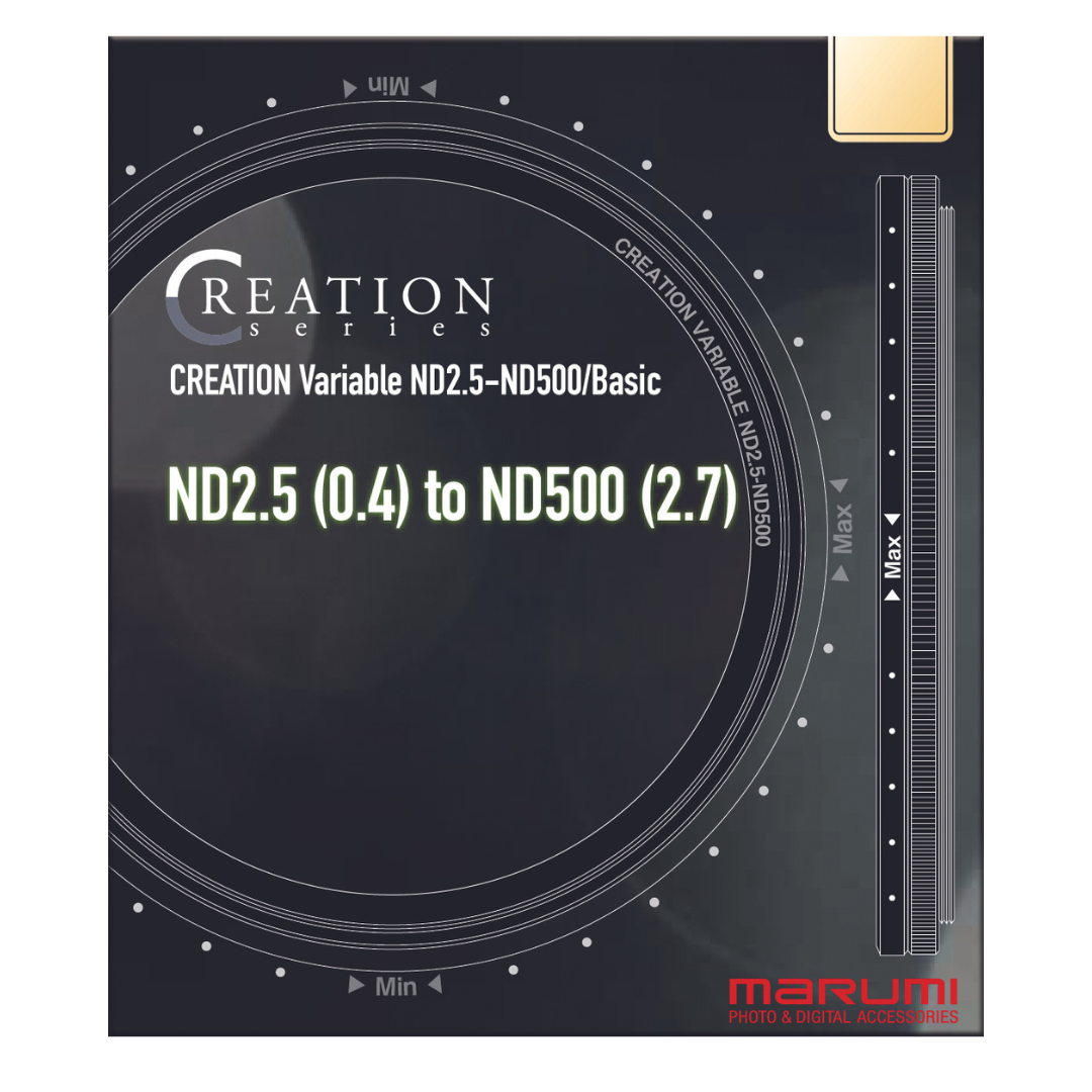棚ずれ品 82mm Creation Variable ND2.5-ND256/V :190145a:マルミ光機