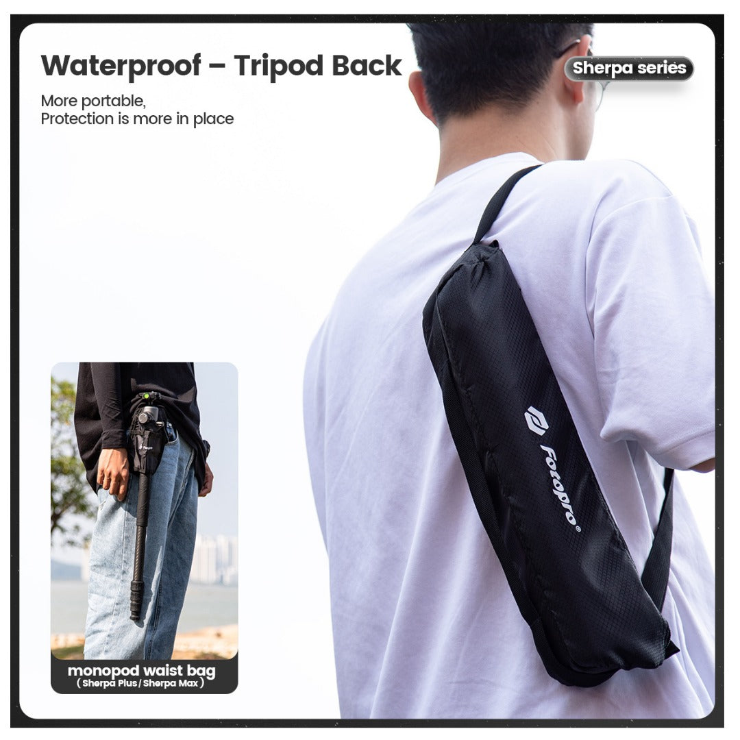 FOTOPRO SHERPA MAX + 62QS Carbon Fiber Tripod (Display Unit)