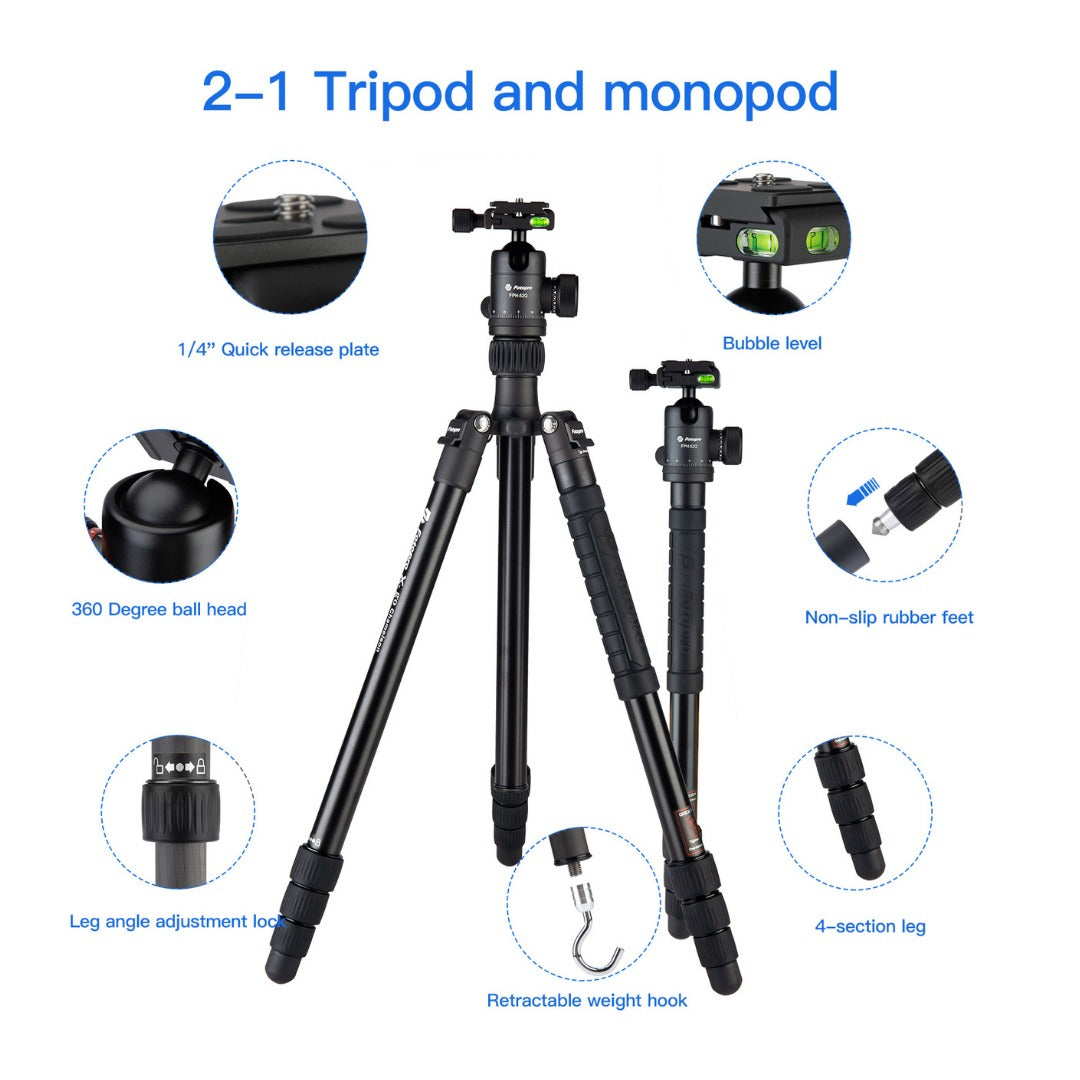 FOTOPRO X-GO CHAMELEON+52Q Tripod