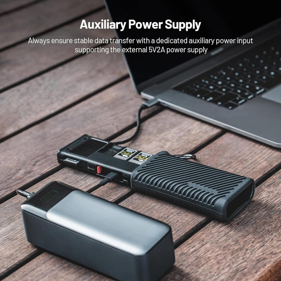 PGYTECH CFexpress CreateMate Card Reader Case [TYPE A/SD (CFE-A/SD) or TYPE B/SD (CFE-B/SD)]