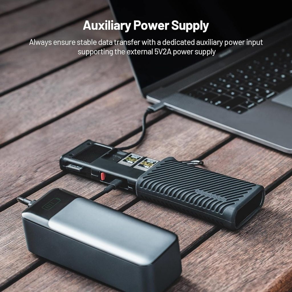 PGYTECH CFexpress CreateMate Card Reader Case [TYPE A/SD (CFE-A/SD) or TYPE B/SD (CFE-B/SD)]